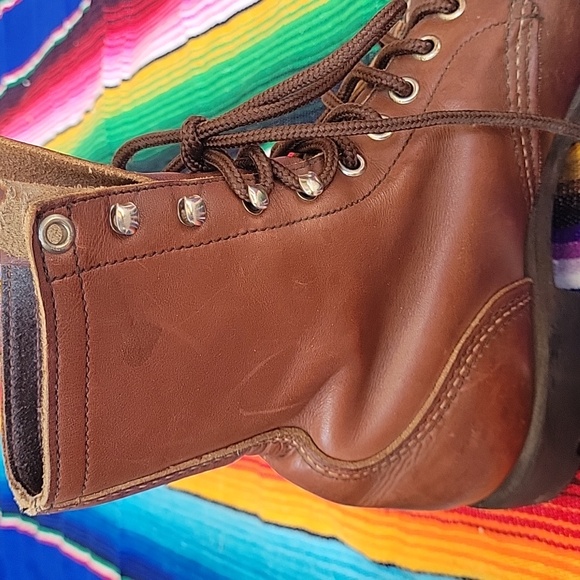 Vtg Red Wings Boots - Picture 8 of 12